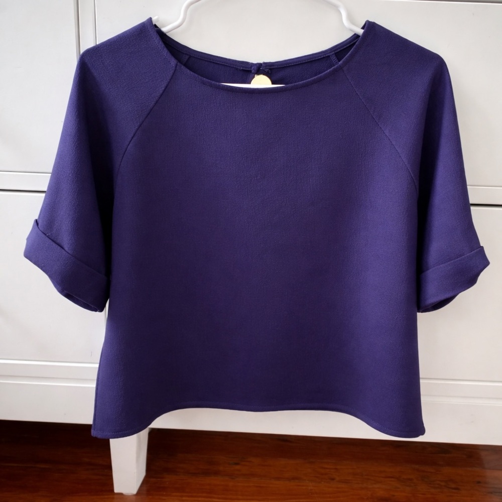 Purple Business Top